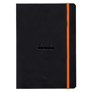 RHODIARAMA PERPETUAL DIARY 90G. 64s. 5.75x8.25 BLACK