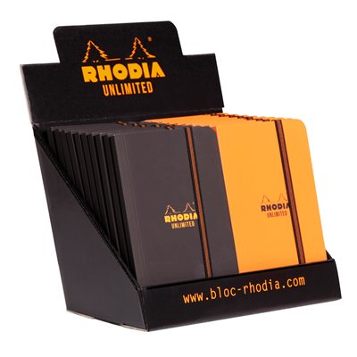 RHODIA UNLIMITED DISPLAY 5 / 3.5x5.5 ASS.