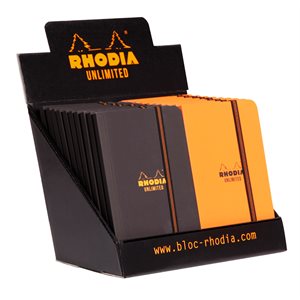 RHODIA UNLIMITED DISPLAY 5 / 3.5x5.5 ASS.