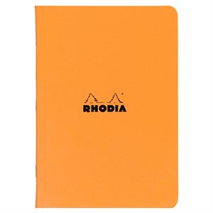 Cahier piqué Orange Rhodia