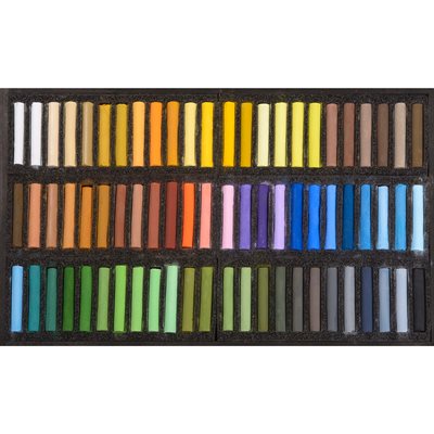 Coffret bois 72 Pastels - Ciel et Saisons