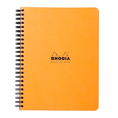 Cahier spiralé meeting Rhodia