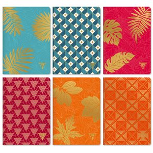 #Neo Deco "Collection Mi-Saison" carnet piqûre textile 14,8x