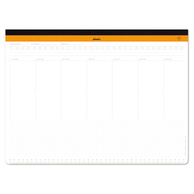 Rhodia clothbound weekly planner A3 (30,9x42 cm) 60 sheets m