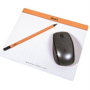 Rhodia Clic Bloc Mouse Pad Orange