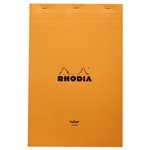 RHODIA PAD #19 LINED YELLOW 8.25x11.75 ORANGE