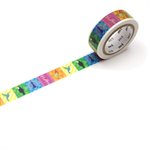 maMT WASHI 15MMX7M COLORFUL BIRD