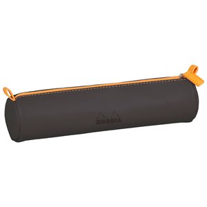 RHODIARAMA ROUND PENCIL CASE BLACK