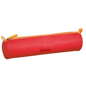 RHODIARAMA ROUND PENCIL CASE POPPY