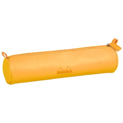 **RHODIARAMA ROUND PENCIL CASE DAFFODIL