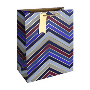 #Chevrons, large bag 26,5x14x33cm