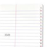 STAPLEBOUND A-Z NOTEBOOK LINED 96p 5¾x8¼