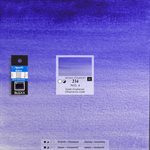 Watercolour Ultramarine violet - half pan