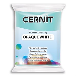 Cernit n°1 56 g Blanc opaque