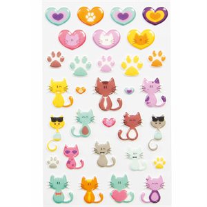 Autocollants Cooky chatons