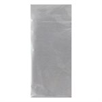 Soie, sachet 4 fles 50x70 cm argent