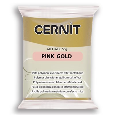 Cernit METALLIC 56 g Or rose