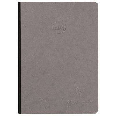 AGE-BAG CAHIER DOS TOILÉ DOTS 192p A5 GRIS