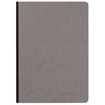 AGE-BAG CAHIER DOS TOILÉ DOTS 192p A5 GRIS