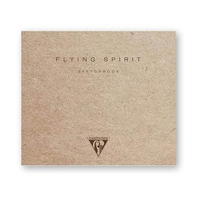 FLYING SPIRIT SEWN SKETCHBOOK 50sh IVORY KRAFT 90g 6x6