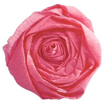 PAPIER CREPON ROSE MOYEN