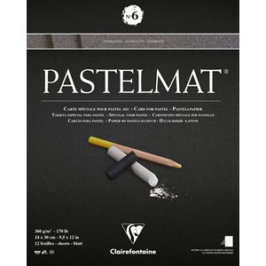 PASTELMAT 170lb 12s 9½x12½ SHADES #6