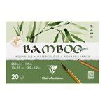 Glued pad  20 sheets Bamboo 250g 10x15cm L