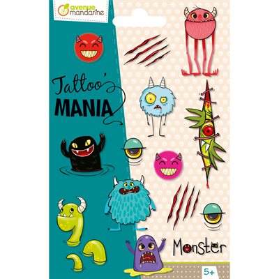 TATTOO' MANIA,MONSTERS