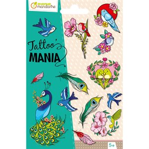 TATTOO' MANIA, OISEAUX