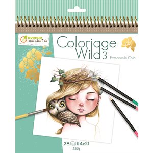 CAHIER DE COLORIAGE WILD 3