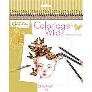 Carnet de coloriage Wild 7