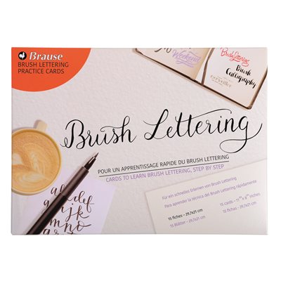 INTRODUCTION TO BRUSH LETTERING A4 180g.