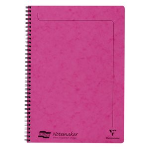 NOTEMAKER LINED 120p 8.25x11.75 PINK