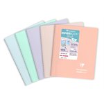 KOVERBOOK BLUSH, WIREBOUND OPAQUE PP BICOLOR 80sh 6x8.25