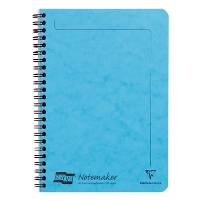 NOTEMAKER LINED 120p 5.75x8.75 TURQUOISE