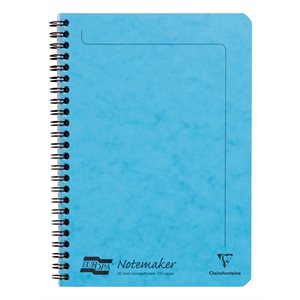 NOTEMAKER LINED 120p 5.75x8.75 TURQUOISE