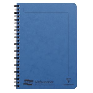 NOTEMAKER LINED 120p 5.75x8.75 BLUE