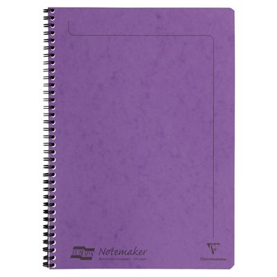 NOTEMAKER LINED 120p 8.25x11.75 LILAC