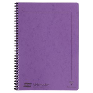 NOTEMAKER LINED 120p 8.25x11.75 LILAC