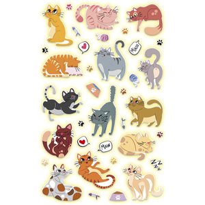 Cooky Phospho, Sach 1 pl 7,5x12cm, Chats