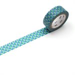 #RUB.WASHI MT 15MMX7M TRESSAGE FOND VT