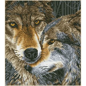 Loups 50x55