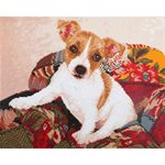 maPatchwork Pup 58.5x48.5