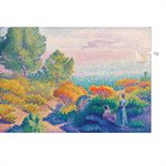 maPuzzles 1000 pièces 685X480mm Deux Femmes au Bord du Rivag