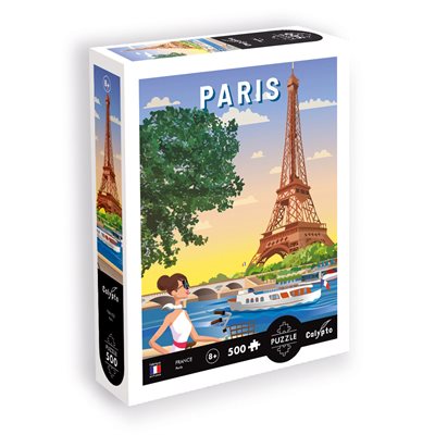 Puzzles 500 pieces 480X330mm Paris