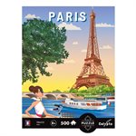 Puzzles 500 pieces 480X330mm Paris