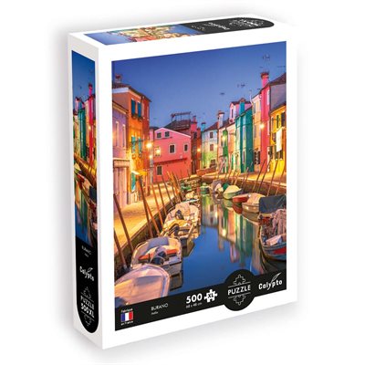 Puzzles 500 pieces XL 685X480mm Burano Italy