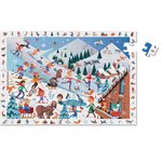 Puzzles 100 pieces XXL 610X420mm 'Search & Found' Winter Spo