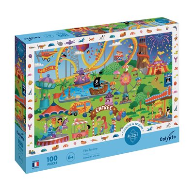 Puzzles 100 pièces XXL 610X420mm Fête Foraine