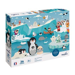 Puzzles children 36 pieces 330X230mm Eskimos